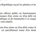 art 161 CPP malgache Le procureur de la République reçoit les plaintes et apprécie la suite à leur donner t