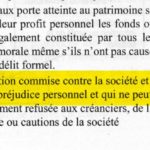 abus des biens sociaux – irrevabilité de l’action civile des actionnaires et des créanciers livre de Madeleine Lobe Lobas